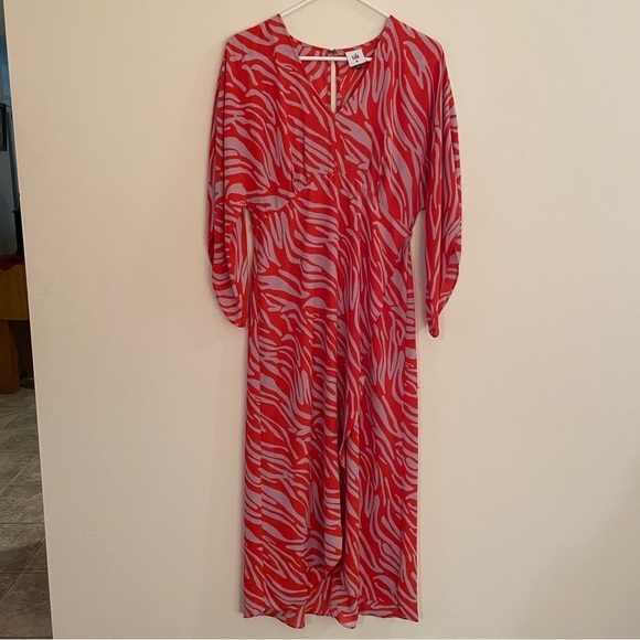 Cabi Saunter Dress Faux Wrap Dress Size Xsmall - Picture 3 of 10